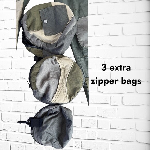 Men’s mnml Multi-Pocket Cargo Pants – Size 40" - Picture 3 of 9